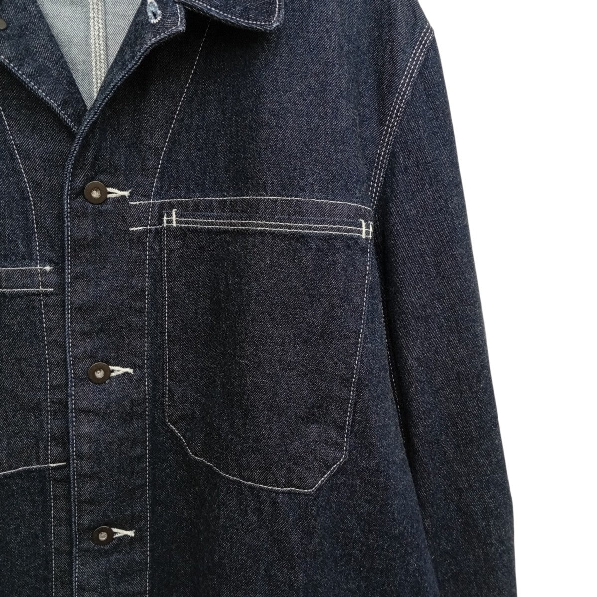 11oz INDIGO DENIM COVERALLデニムジャケットGX-Y01-006