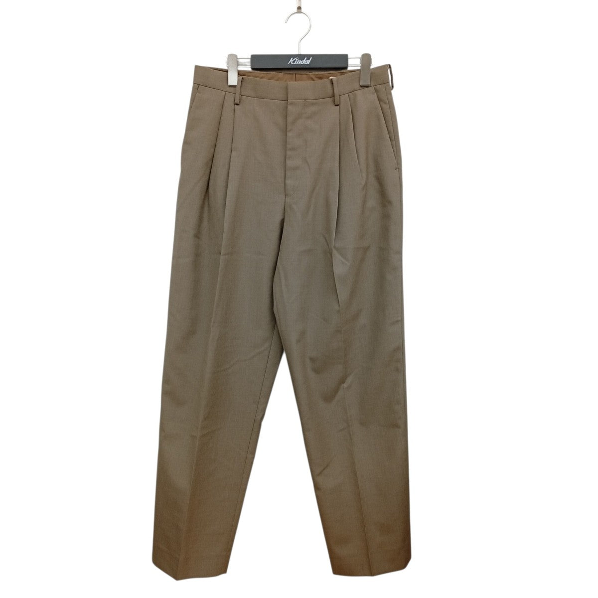 BLUEFACED WOOL WIDE SLACKSスラックスA21AP02BH