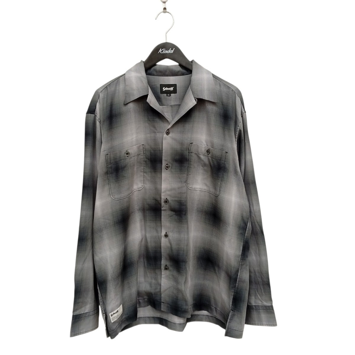 OMBRE LS SHIRTチェックロングスリーブシャツ782-5120002