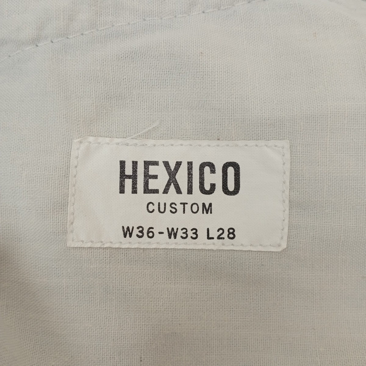 HEXICOカスタム 裏ボタン552デニムパンツ