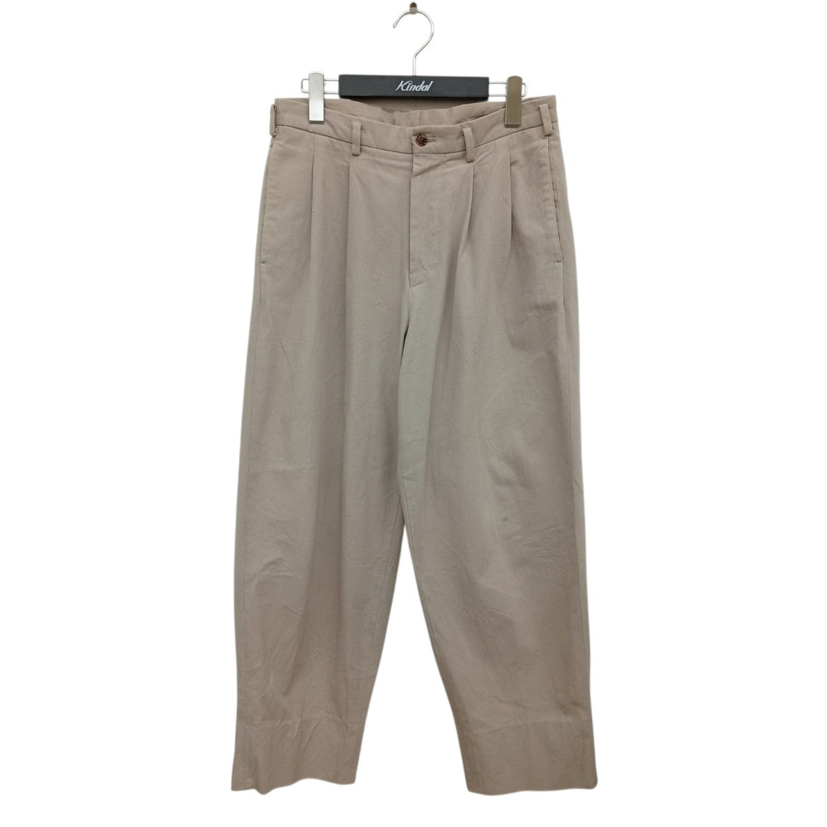 ガーメントダイコットン2PテーパードパンツチノパンTROUSER 006