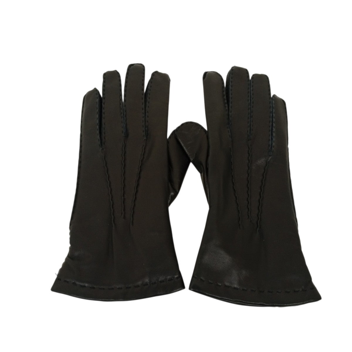 Hestrandrew Leather Gloves Black手袋