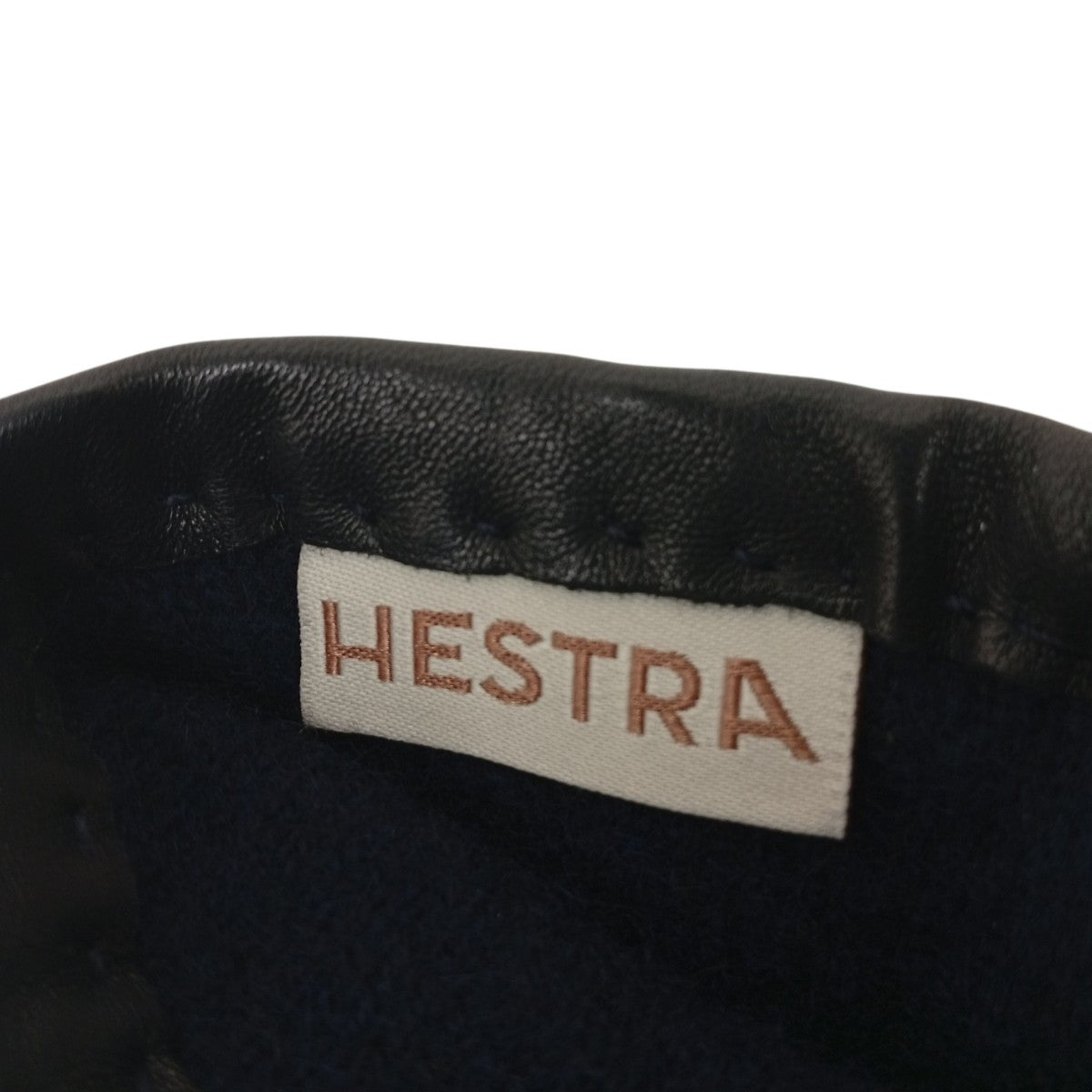 Hestrandrew Leather Gloves Black手袋