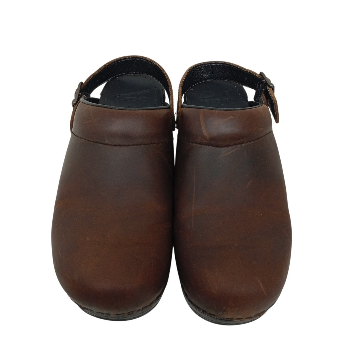 INGRID OILD クロッグ Antique Brownシューズ238-780202