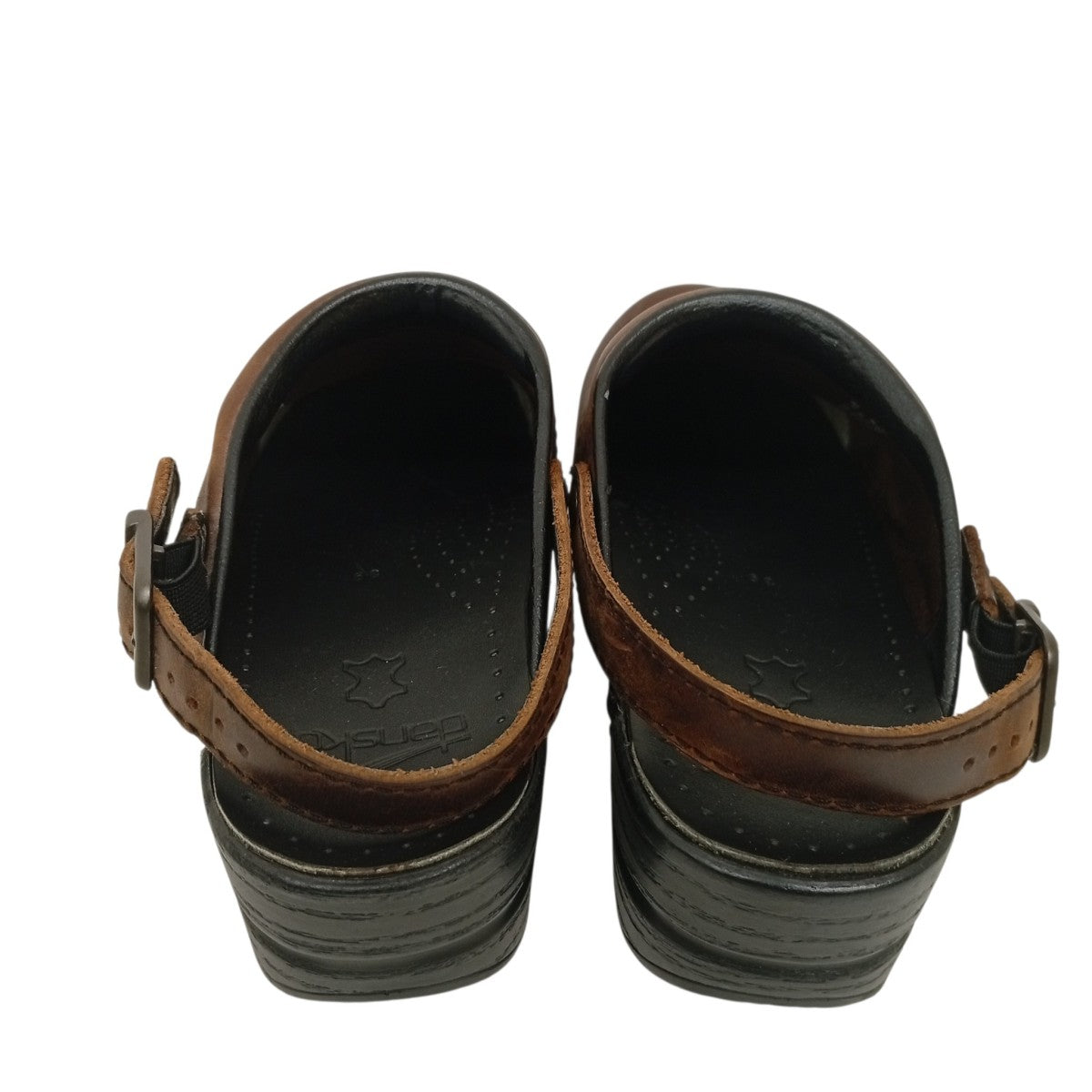 INGRID OILD クロッグ Antique Brownシューズ238-780202