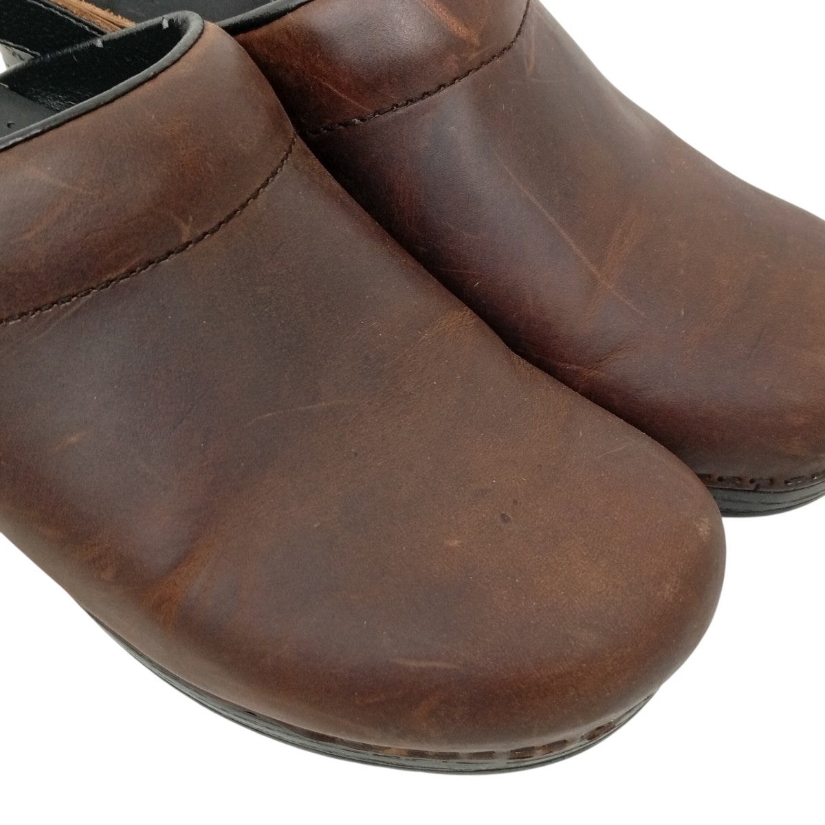 INGRID OILD クロッグ Antique Brownシューズ238-780202