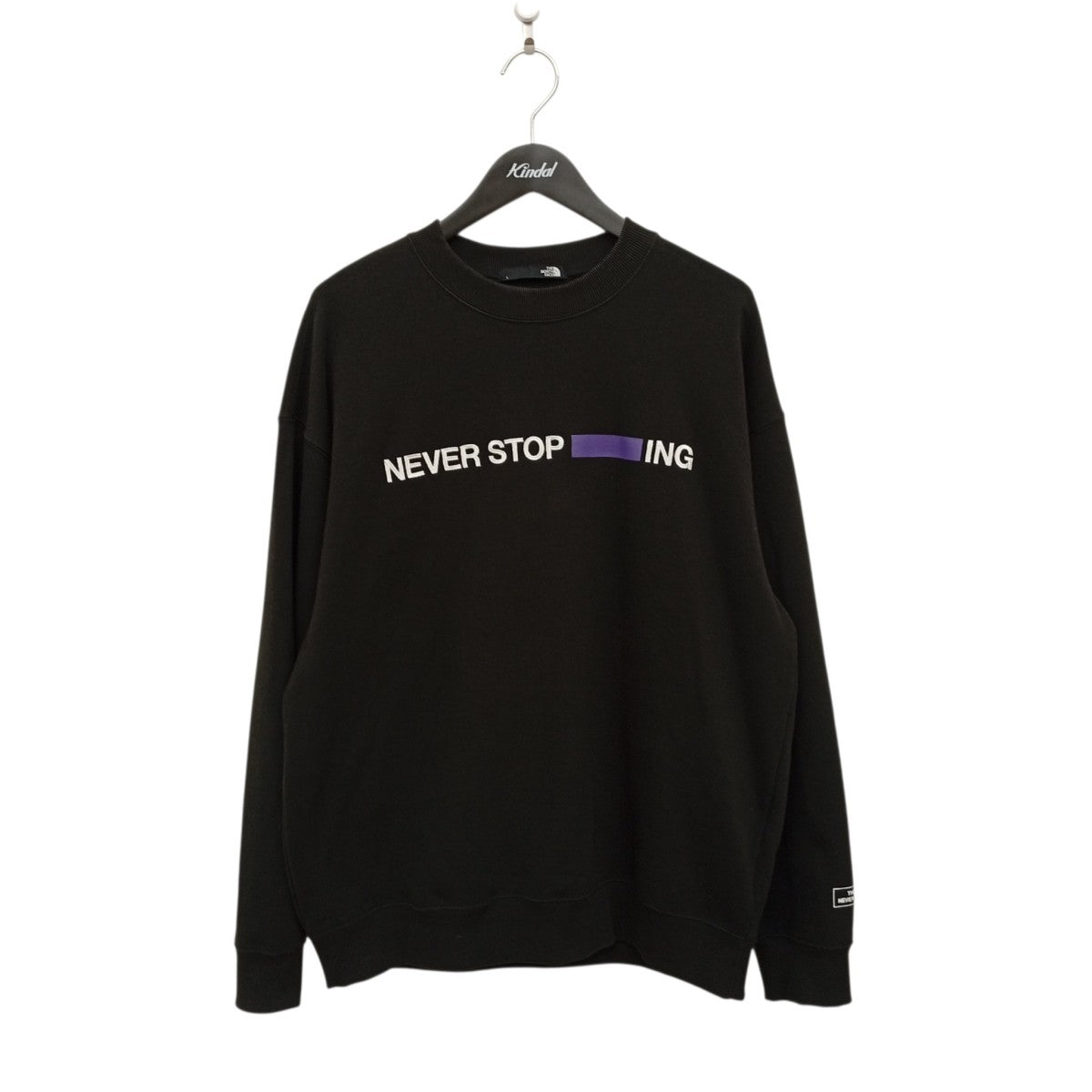 NEVER STOP ING CrewトレーナーNT12444