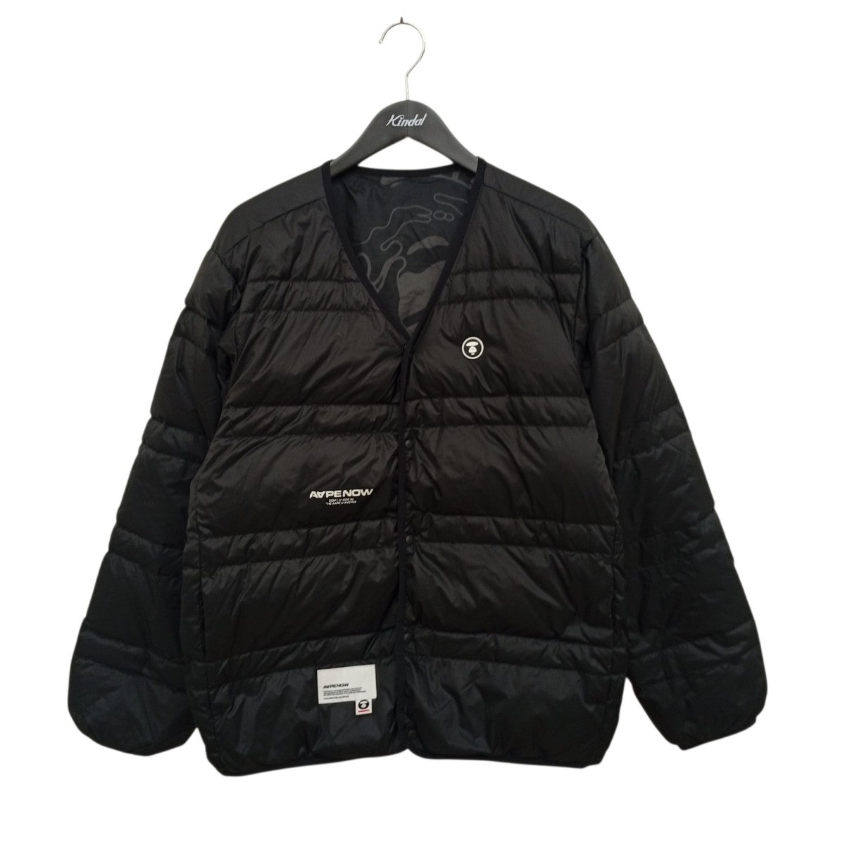 Moonface reversible camo down jacketダウンジャケットAAPDNM7631XXL