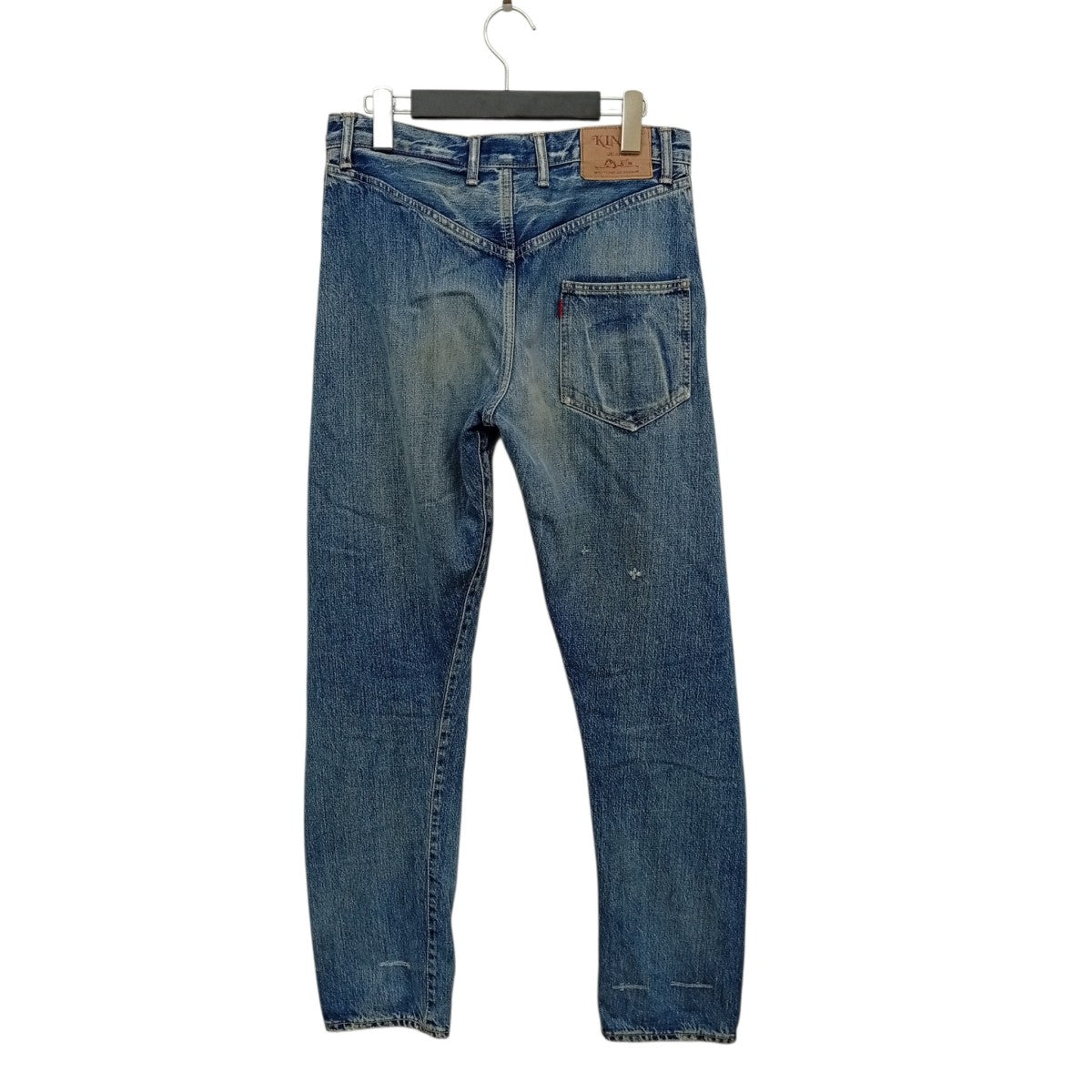 スタッズ ダメージ加工デニムパンツ2AP-4742