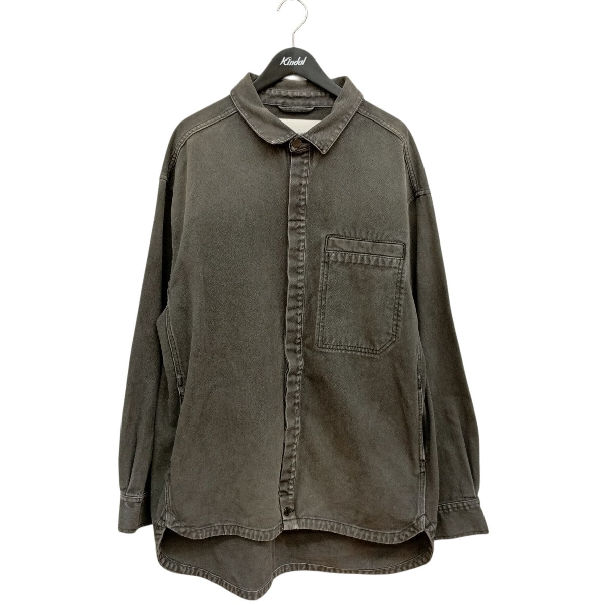 Herculean Shirt in Stonelight 色褪せ加工デニムシャツジャケットES2564SL