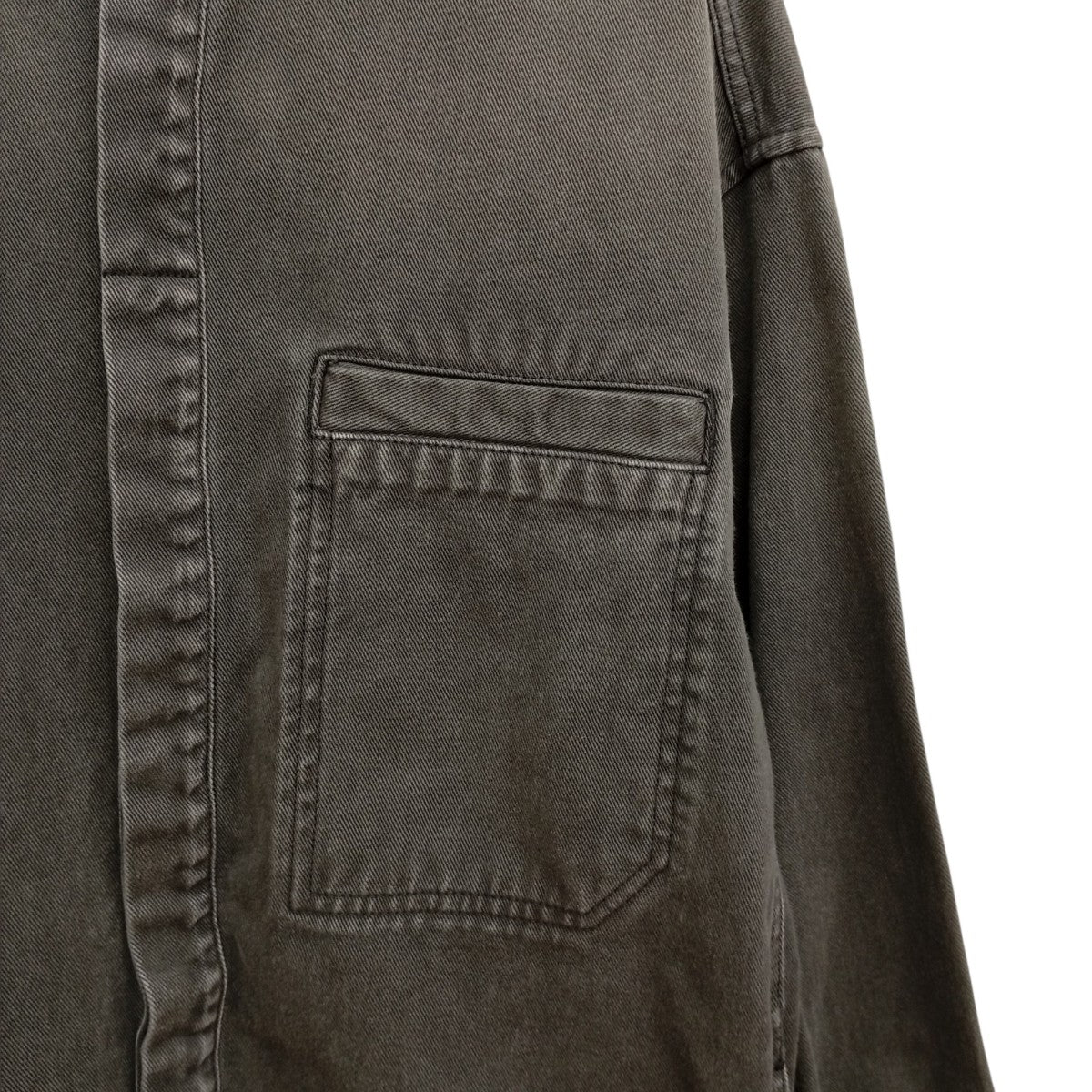 Herculean Shirt in Stonelight 色褪せ加工デニムシャツジャケットES2564SL