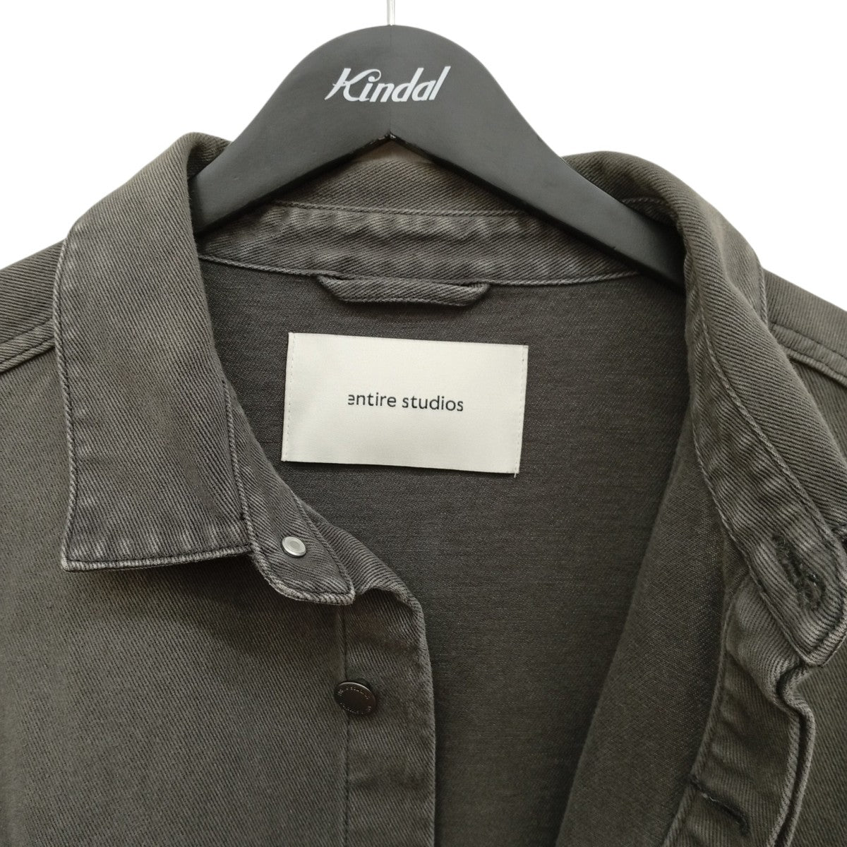 Herculean Shirt in Stonelight 色褪せ加工デニムシャツジャケットES2564SL