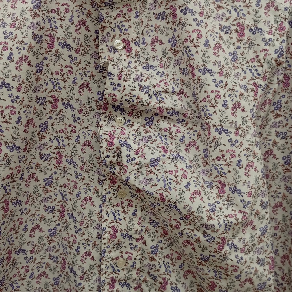 ライカ期花柄シャツ4645-2009