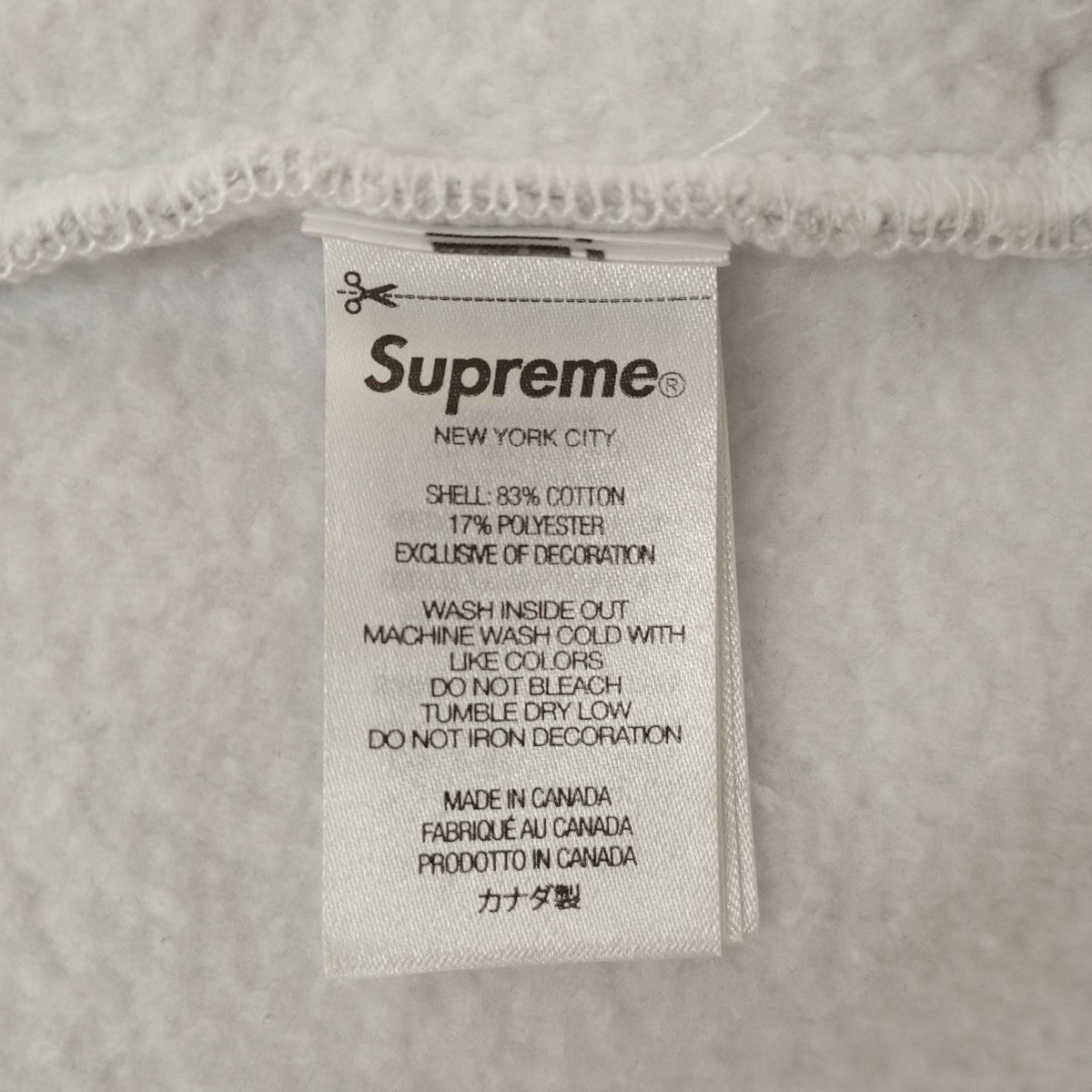 24AWCotton Utility Anorakハーフジップスウェット
