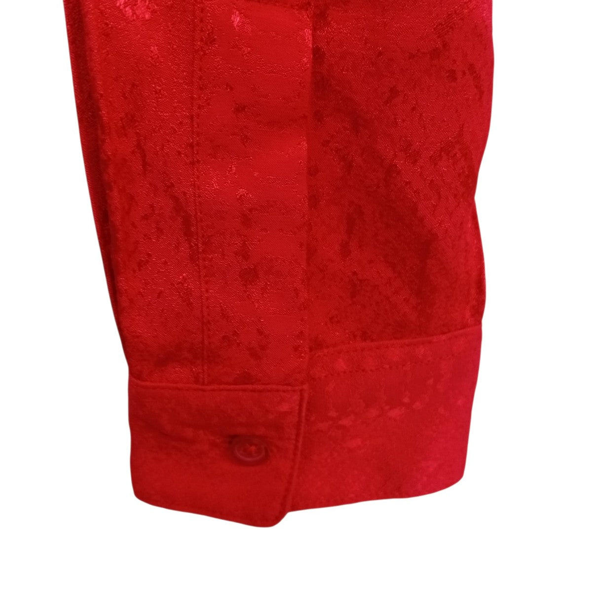 snakeskin jacquard shirt長袖シャツ