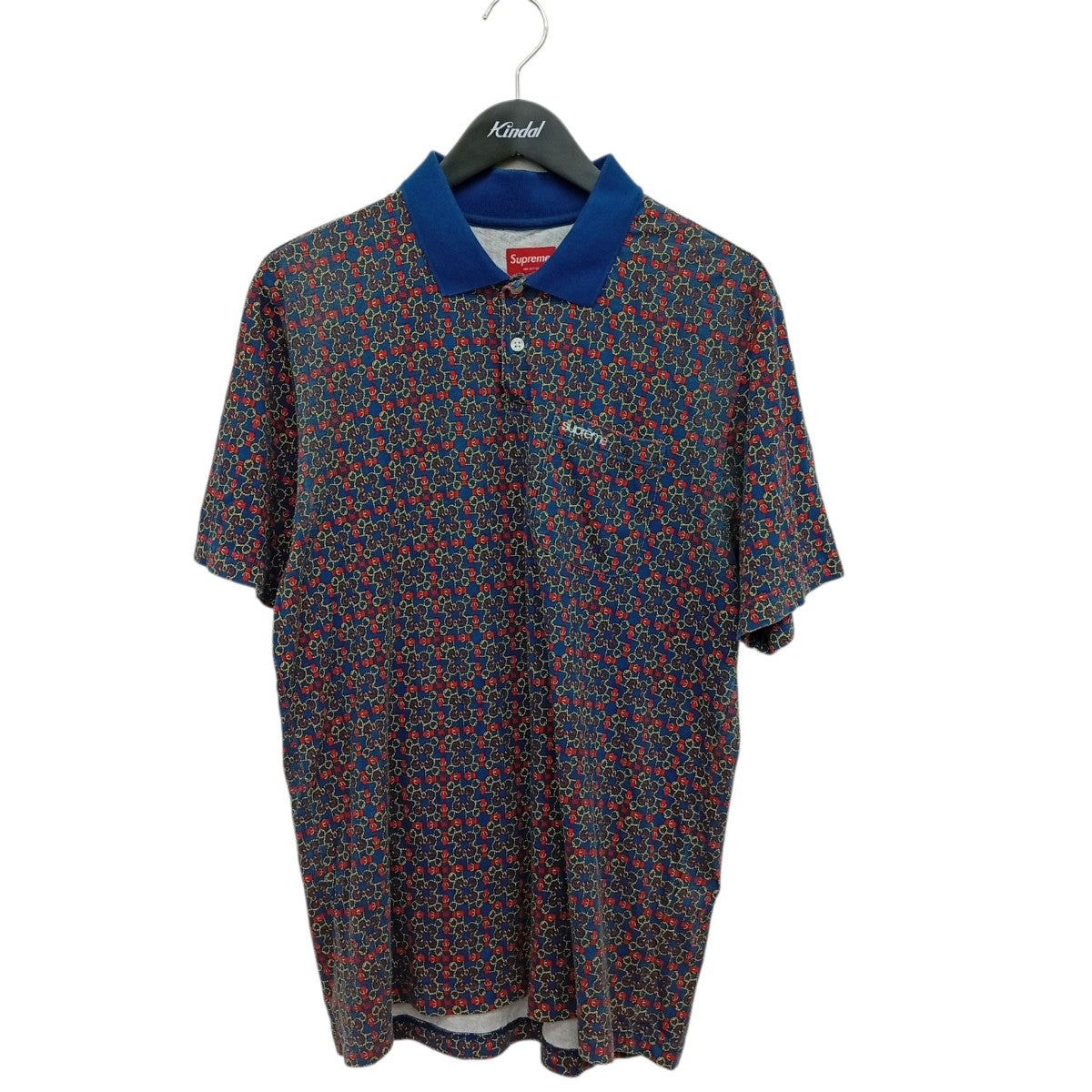 Bridle Print Polo総柄半袖ポロシャツ