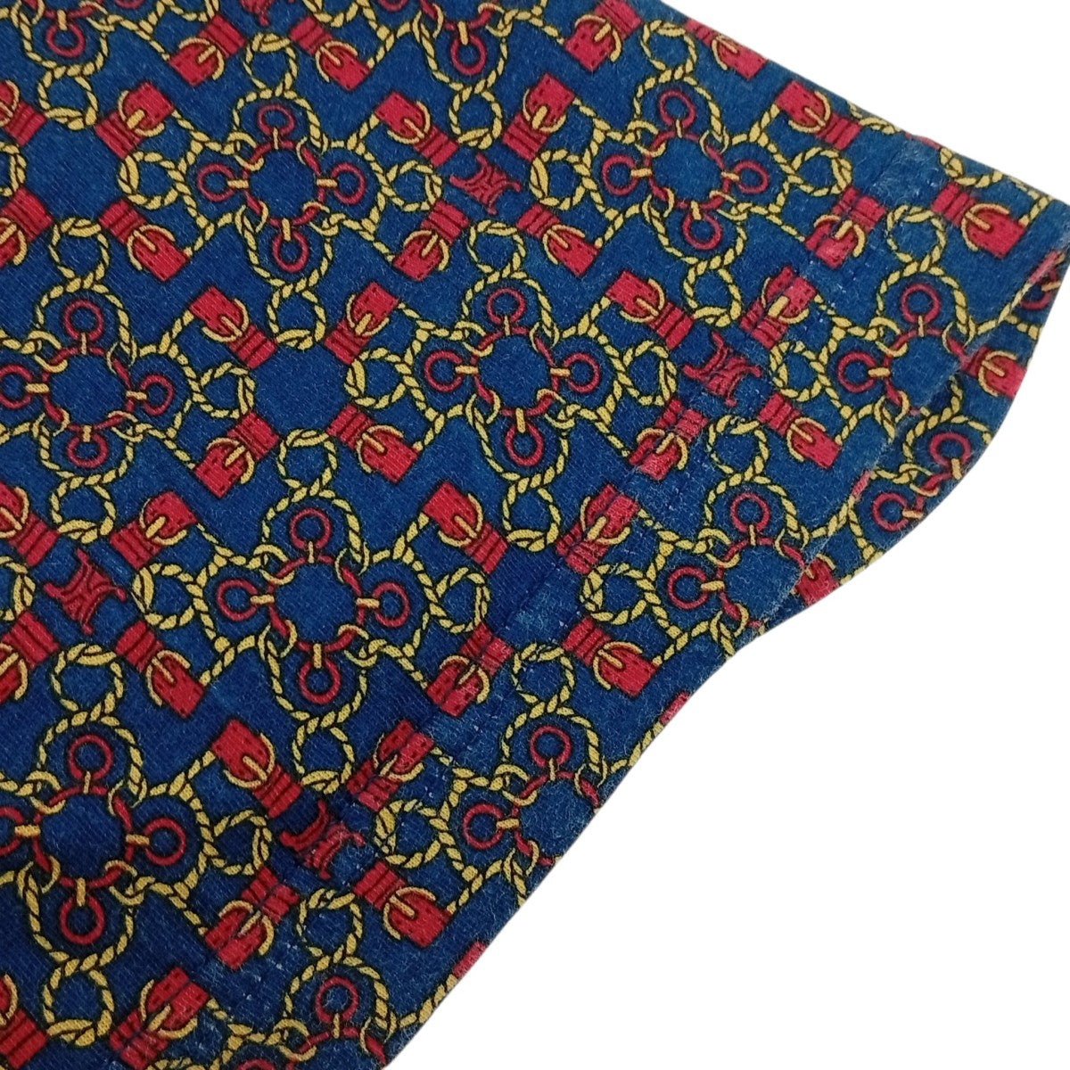 Bridle Print Polo総柄半袖ポロシャツ