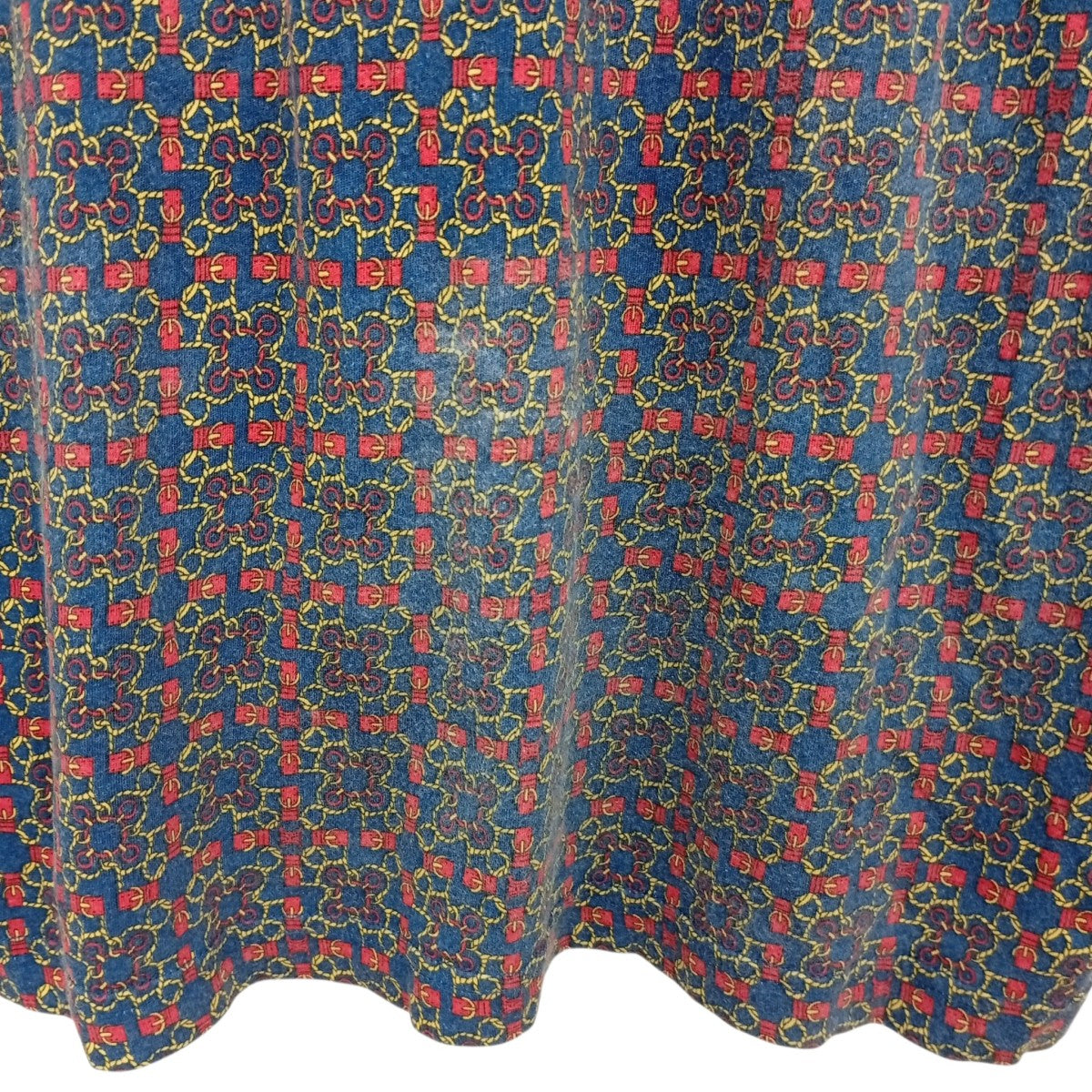 Bridle Print Polo総柄半袖ポロシャツ