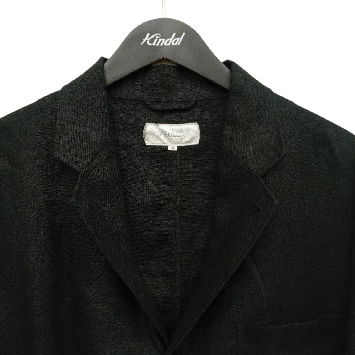 black washed daily jacketテーラードジャケット25010684000110