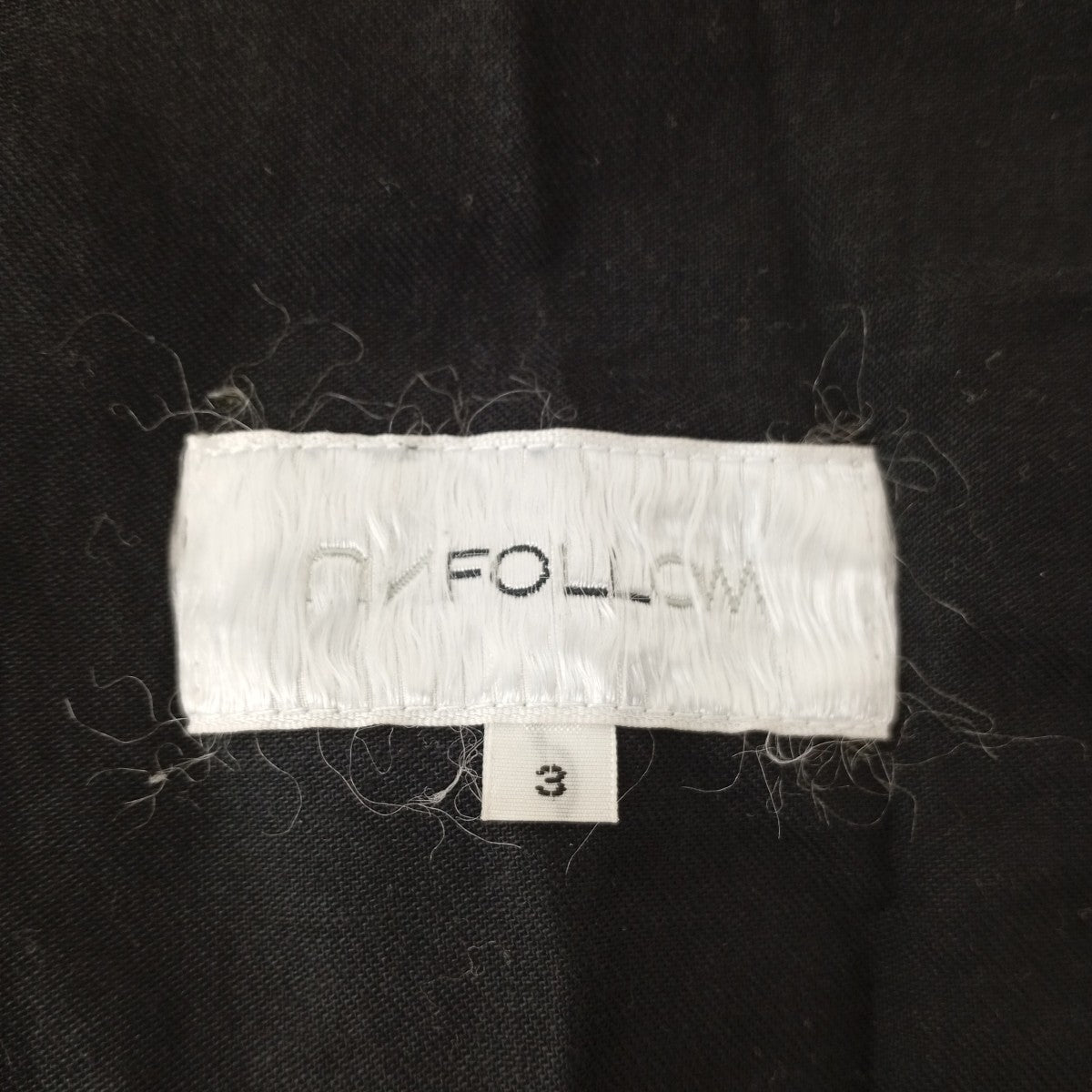black washed relax pantsパンツ25030684000810