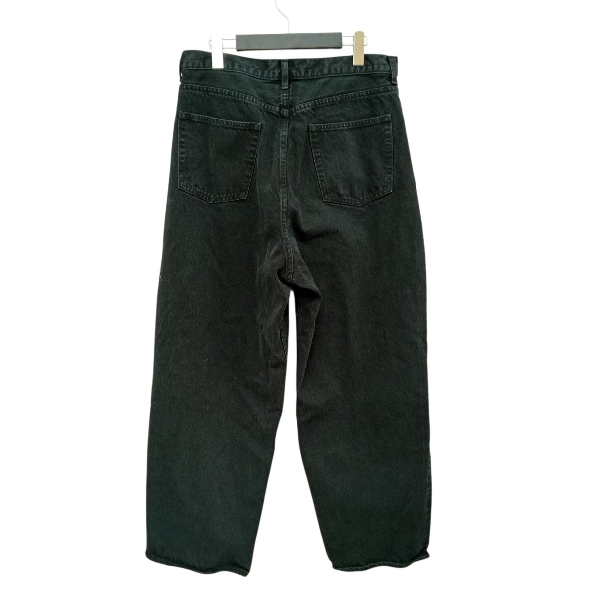 26SSBlack Washed Wide Denim Pantsデニムパンツ26SAP-04-33