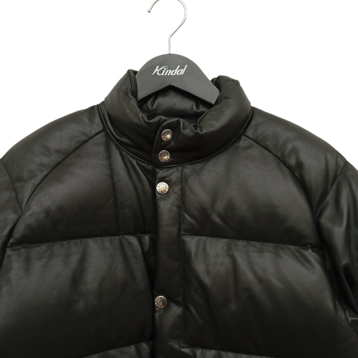 LEATHER CLASSIC DOWN JACKETレザージャケット001DNK801004M
