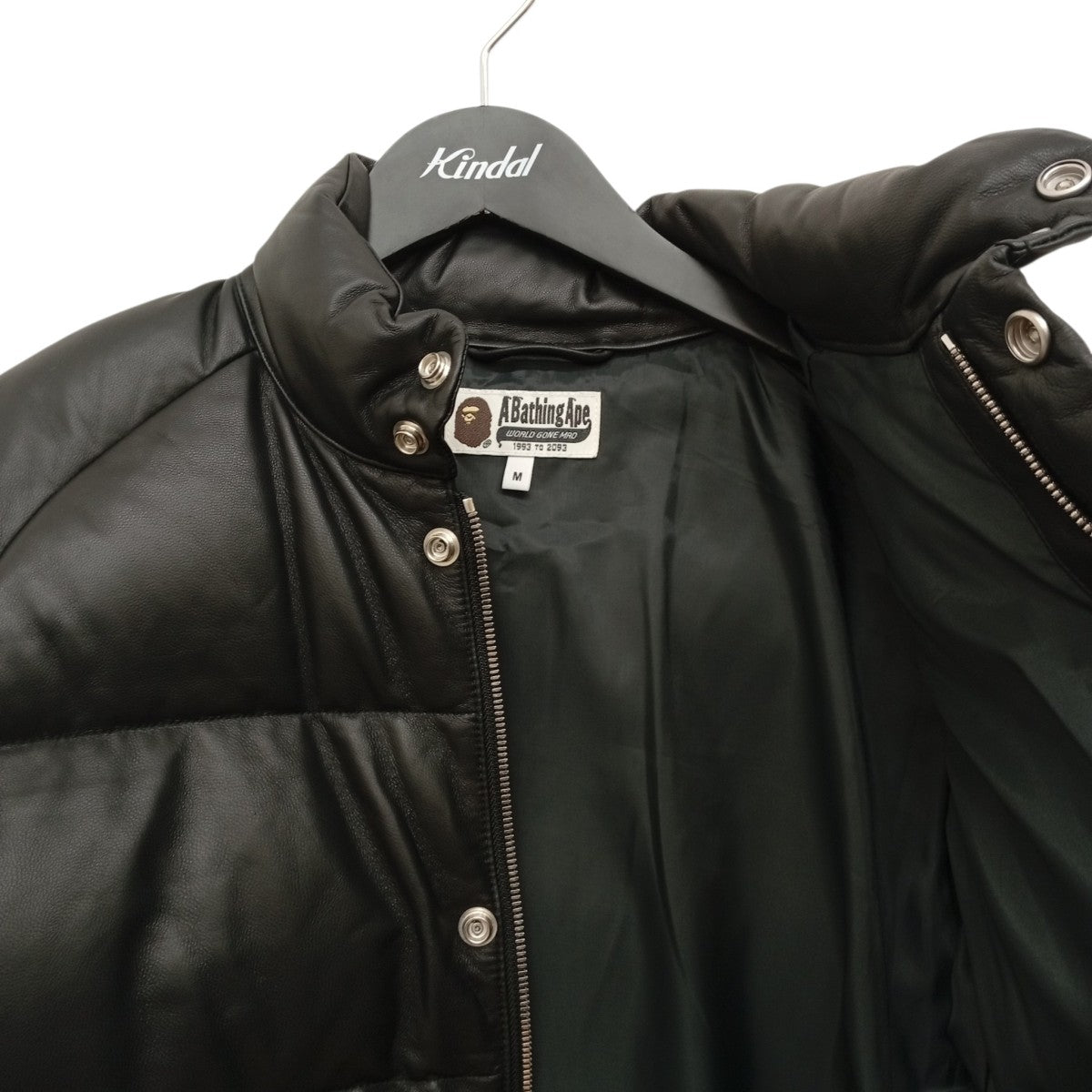 LEATHER CLASSIC DOWN JACKETレザージャケット001DNK801004M
