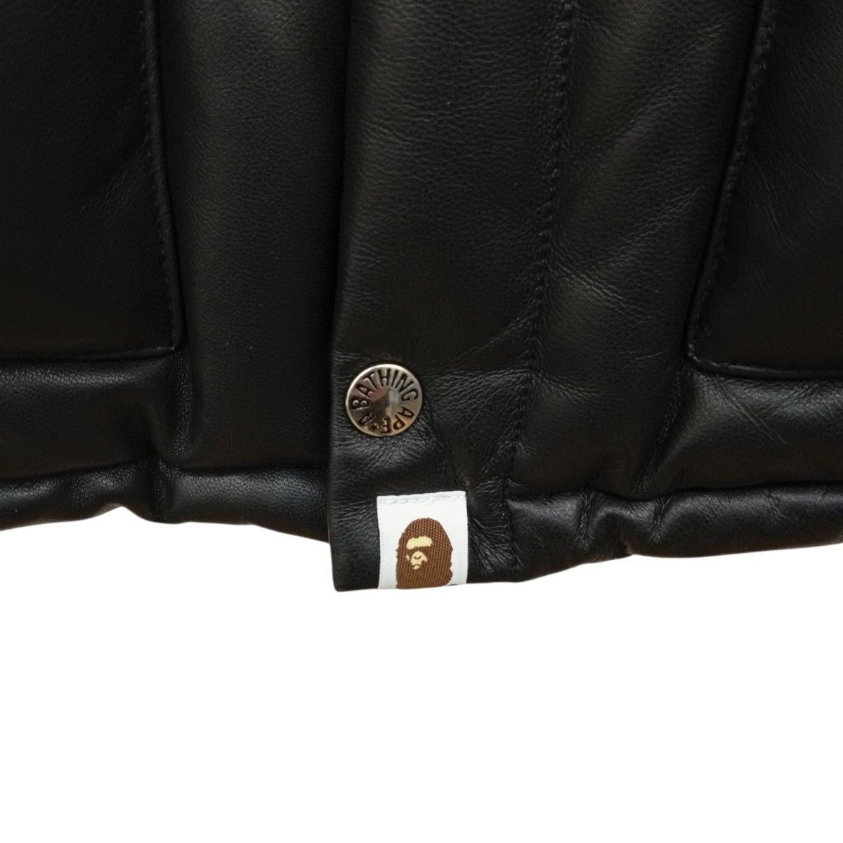 LEATHER CLASSIC DOWN JACKETレザージャケット001DNK801004M