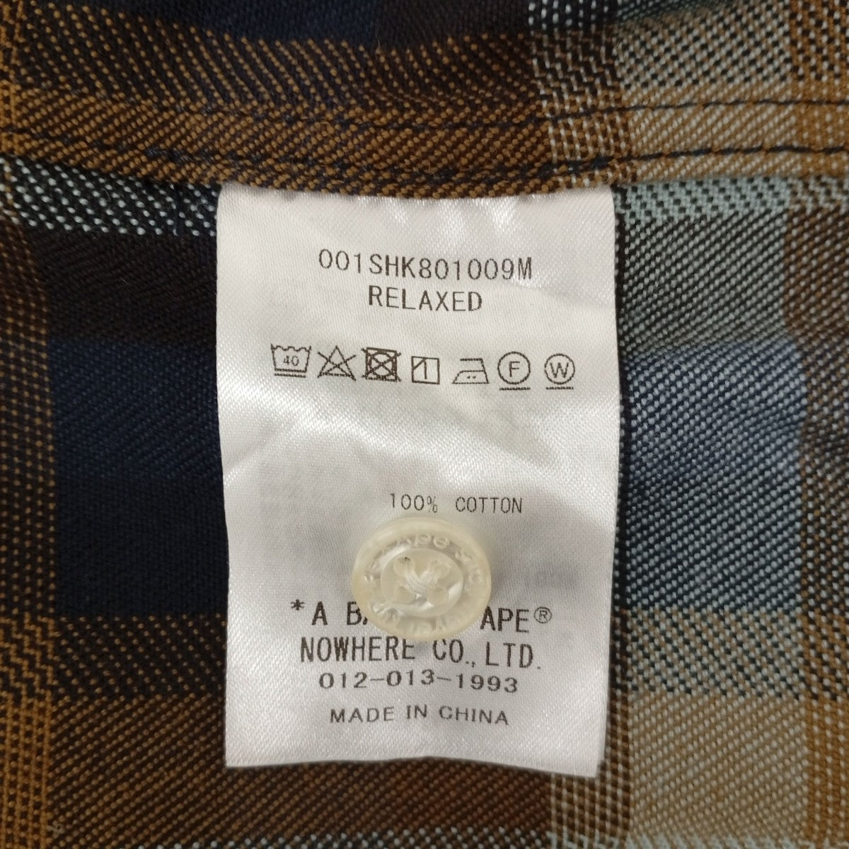 チェックシャツ001SHK801009M