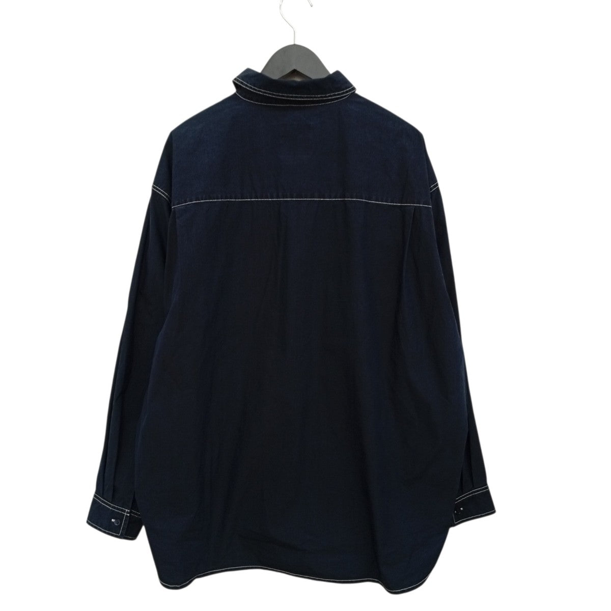 0- LIGHT WEIGHT INDIGO SHIRTシャツ4G2-3-007-0173