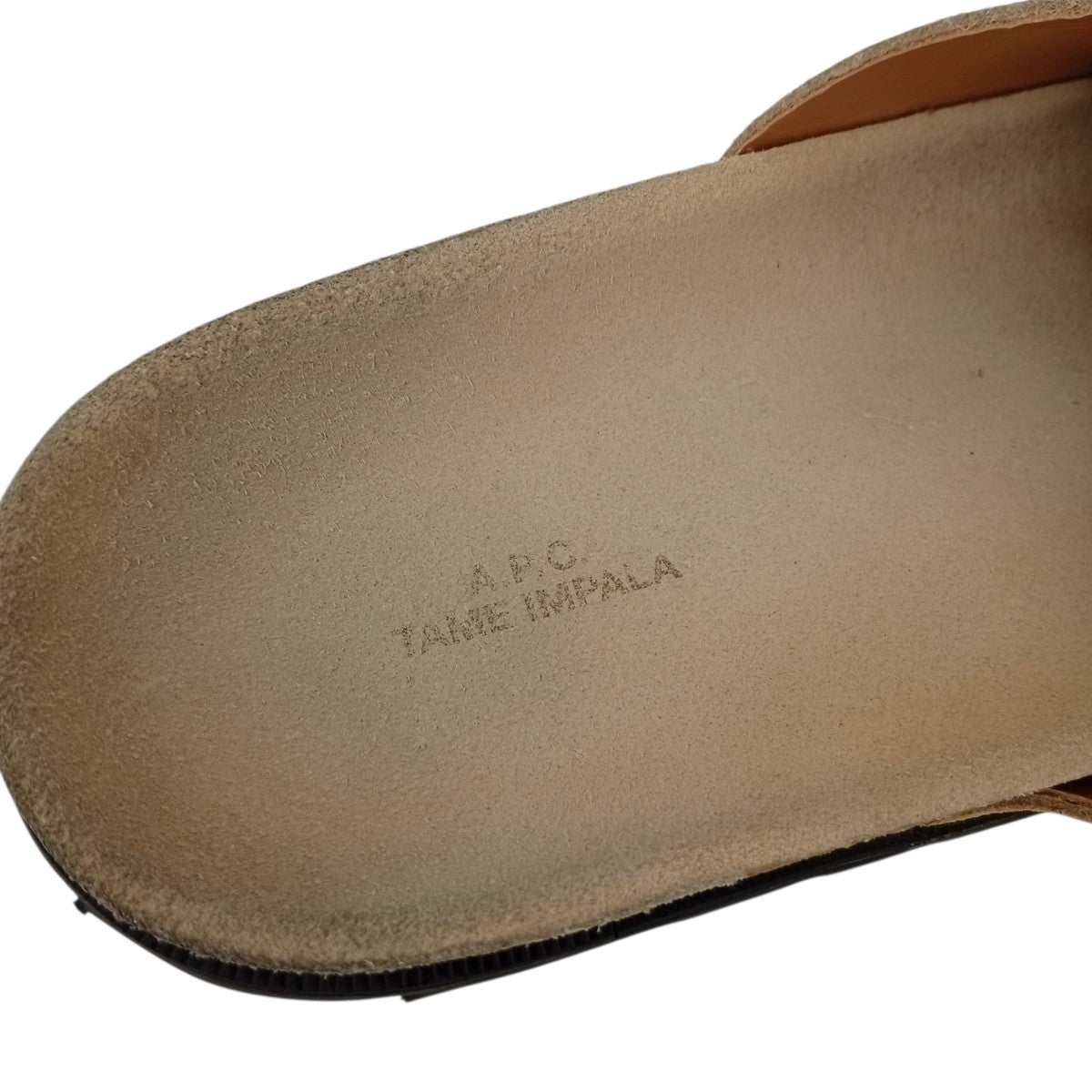 A．P．C．×Tame Impala MULES SWELLスエードサンダル ベージュ サイズ