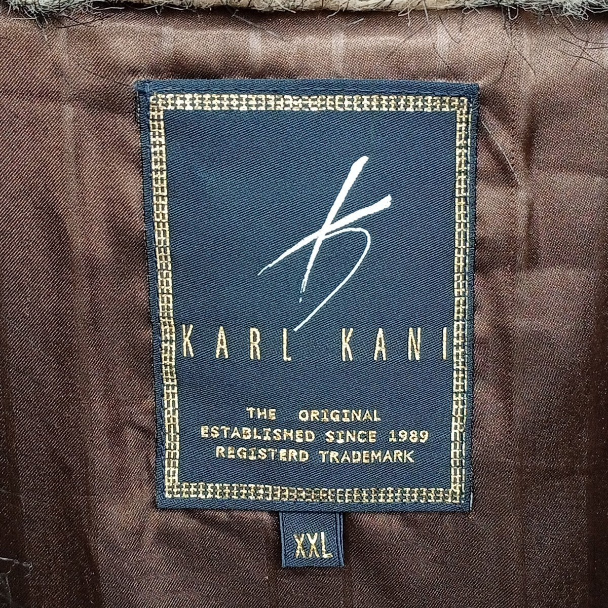 KARL KANI ファージャケット 古着・中古-6枚目のアイテム画像