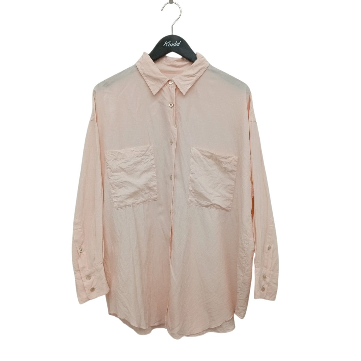 natural slub tunic長袖シャツ25050922705020