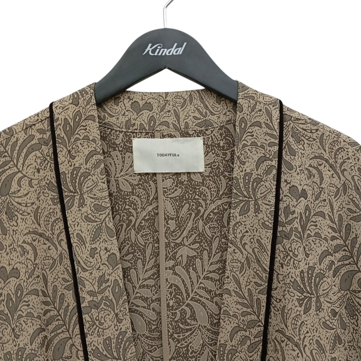 Jacquard Piping Gownガウン12510003