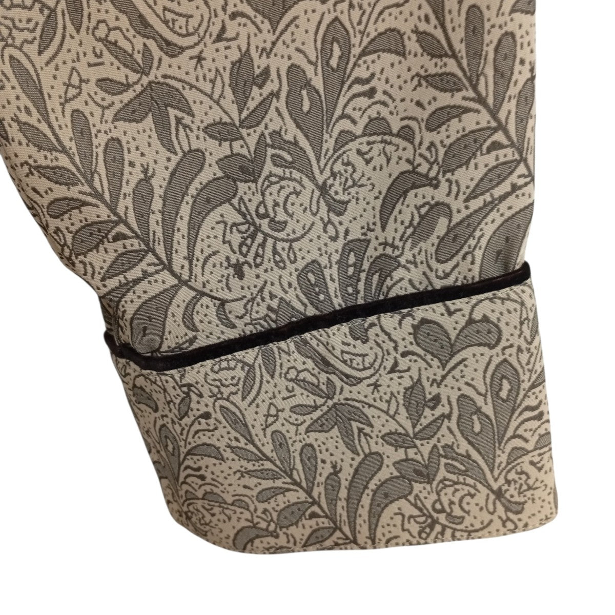 Jacquard Piping Gownガウン12510003