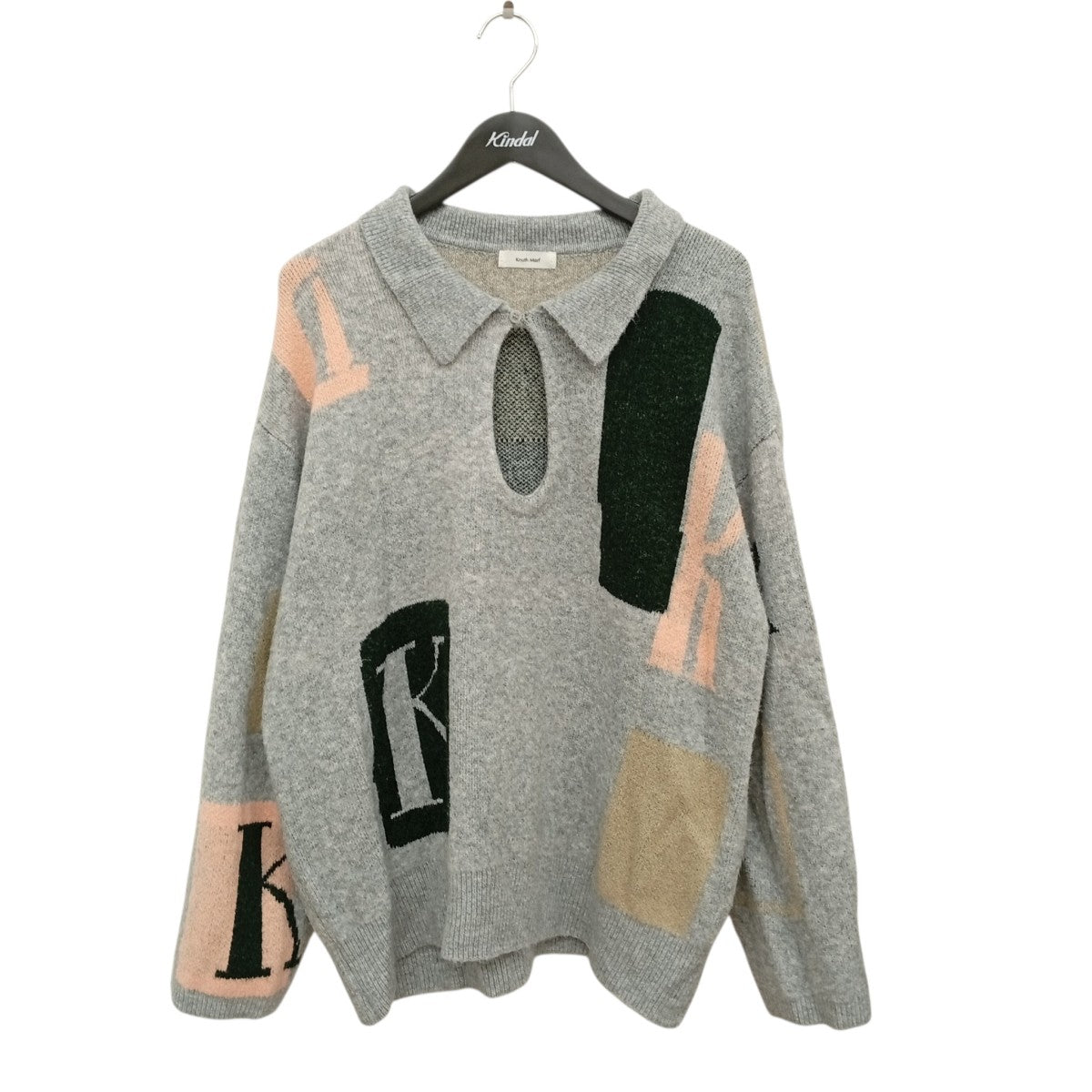 K design knit pulloverセーターKM25AG03