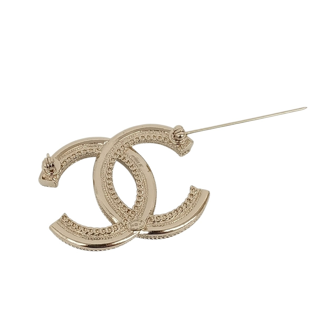 CHANEL ココマーク ブローチ パール ラインストーン CHANEL(シャネル) ココマークパール ラインストーンブローチ ゴールド