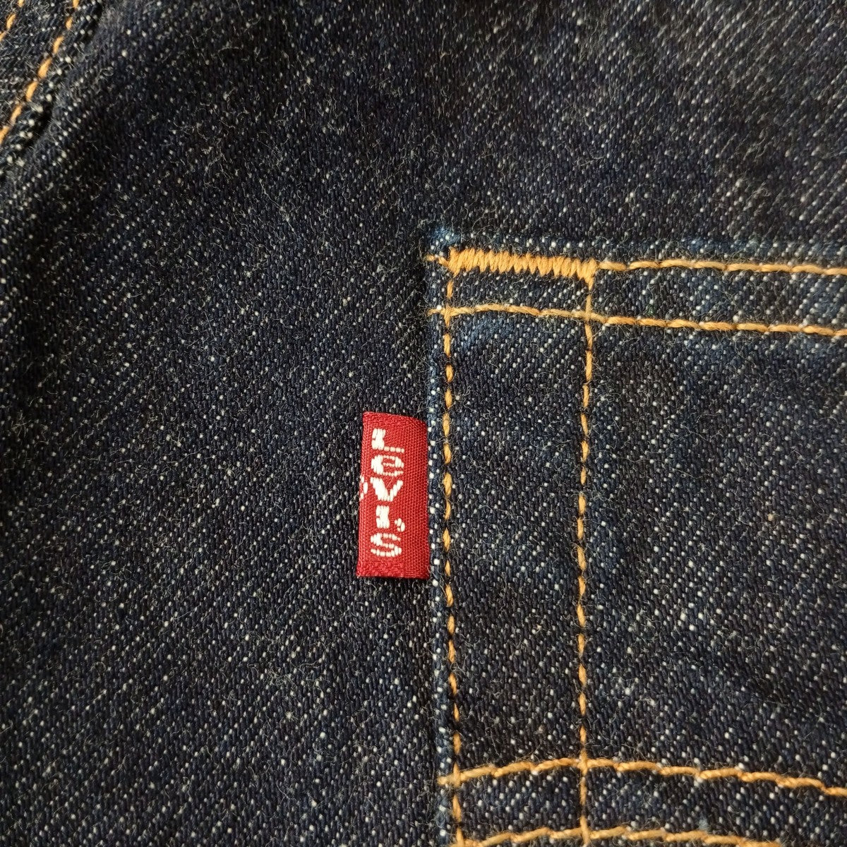 LEVI’S 501 刻印553 USA製 デットストックデニムパンツ2159CS14 古着・中古-5枚目のアイテム画像