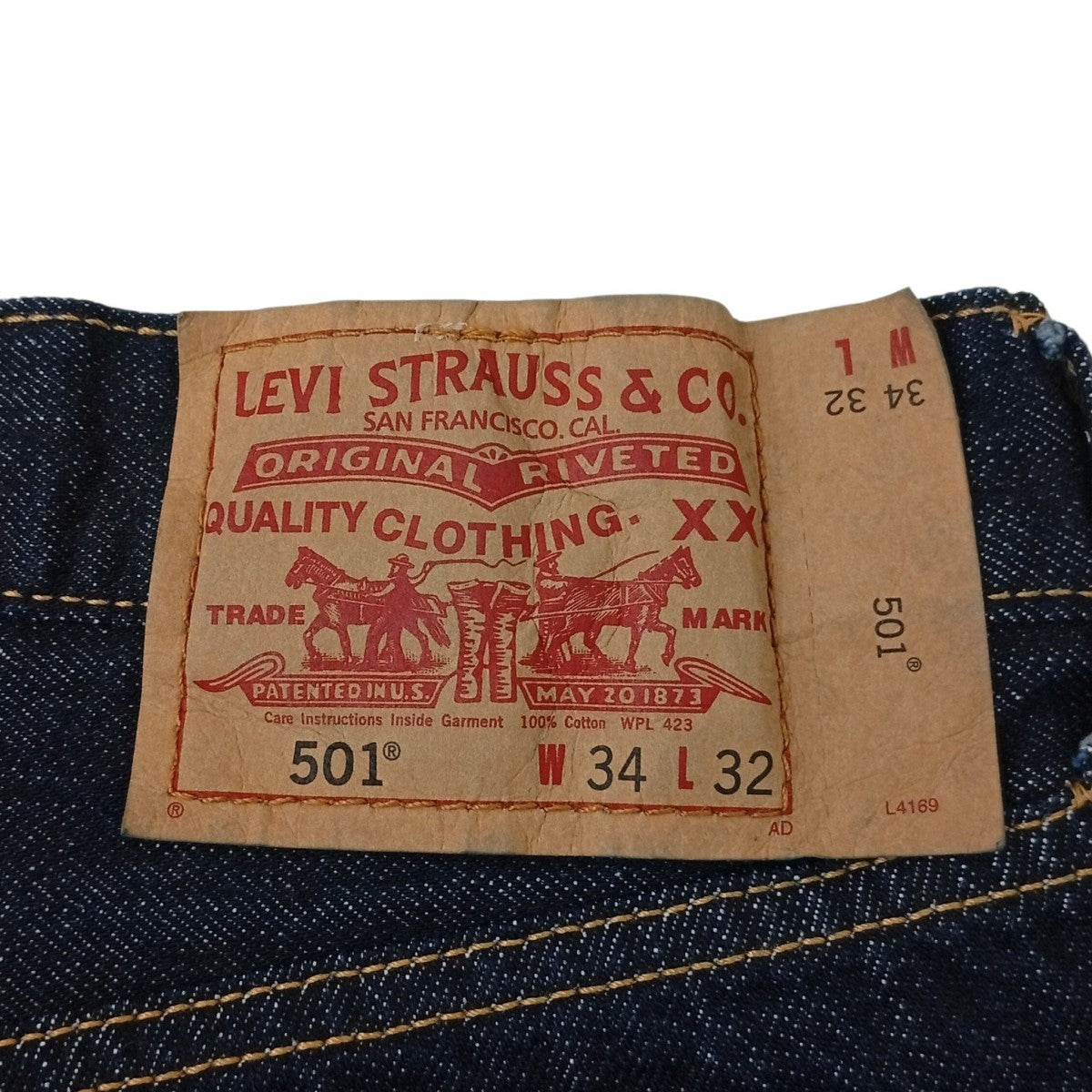 LEVI’S デニムパンツL3161-0018J 古着・中古-6枚目のアイテム画像
