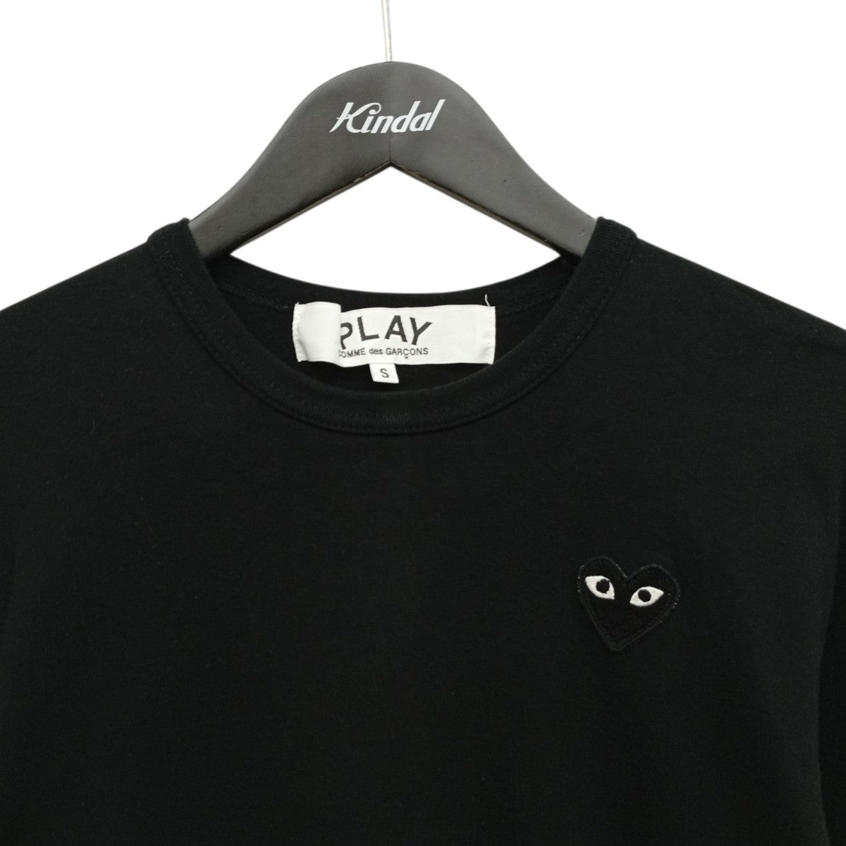 PLAY COMME des GARCONS Long Sleeve T-Shirt With Black Emblem長袖カットソーAX-T120 古着・中古-5枚目のアイテム画像