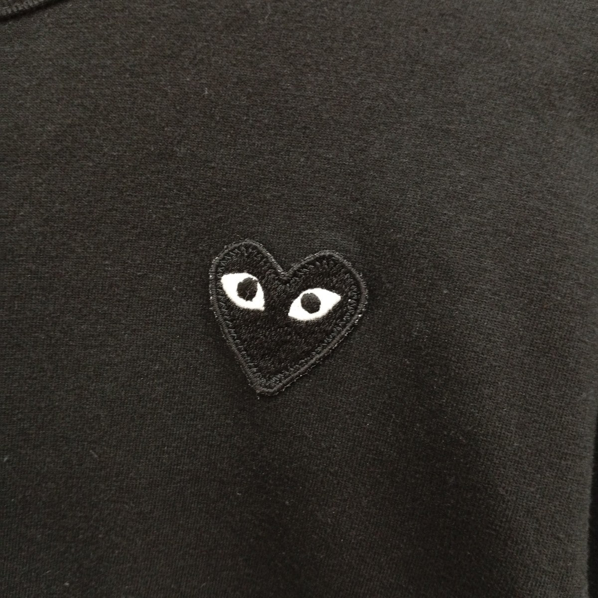 PLAY COMME des GARCONS Long Sleeve T-Shirt With Black Emblem長袖カットソーAX-T120 古着・中古-6枚目のアイテム画像