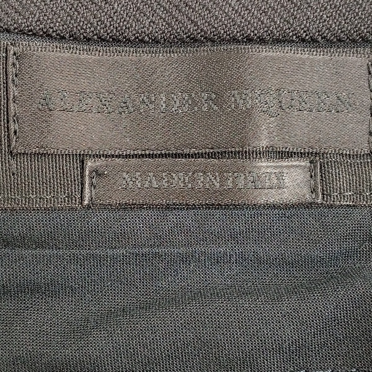 ALEXANDER McQUEEN スラックス395784 QFU20 古着・中古-6枚目のアイテム画像