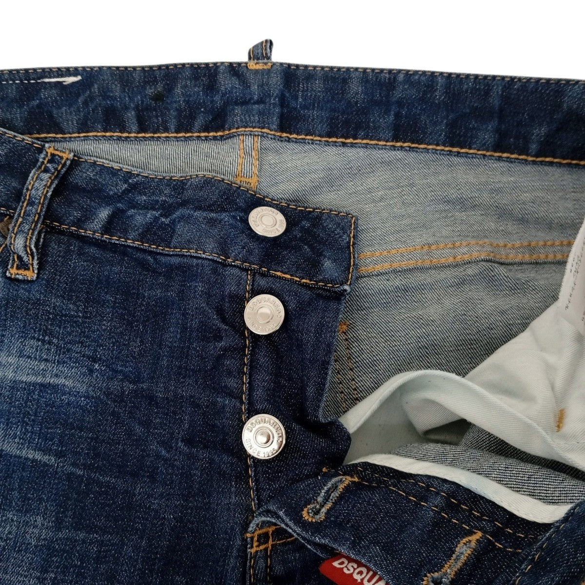 DSQUARED2(ディースクエアード) ダメージ加工デニムパンツS75LB0425