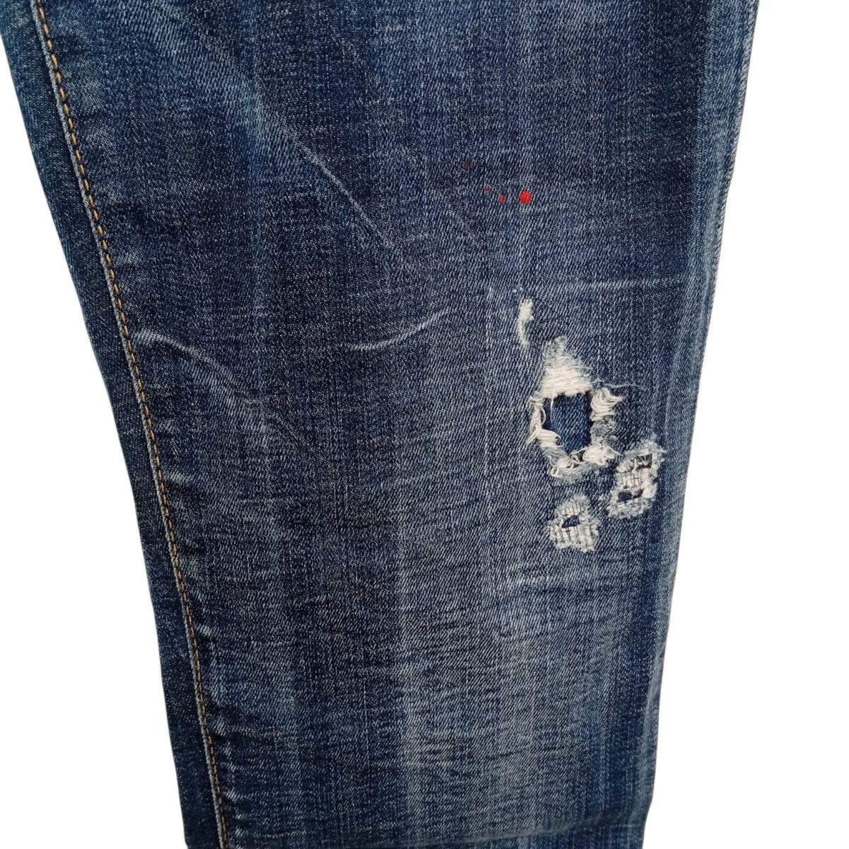 ダメージ加工デニムパンツS75LB0425