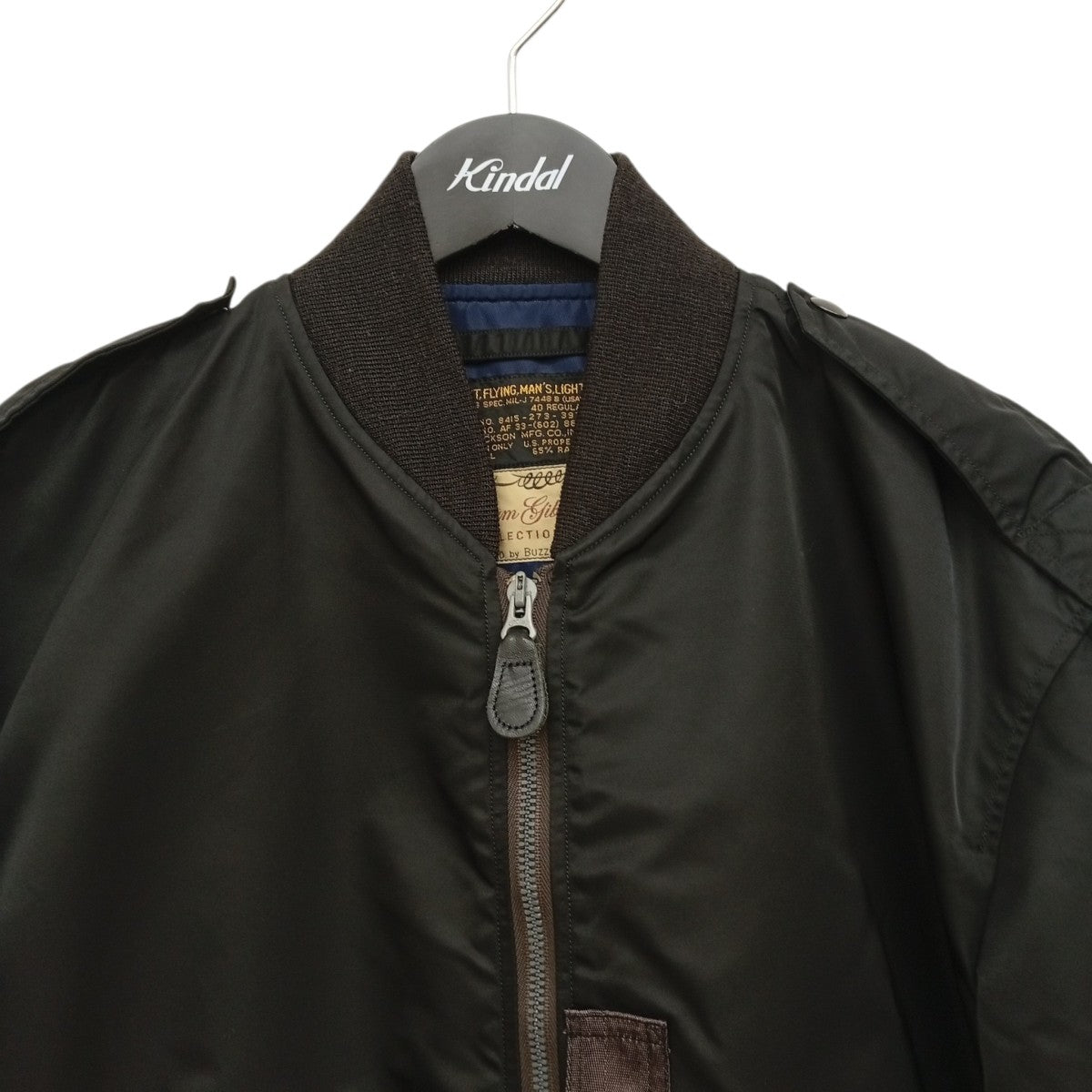 BR13127 Type BLACK L-2B  WilliamGibsonMA-1ジャケット8415-273-3975