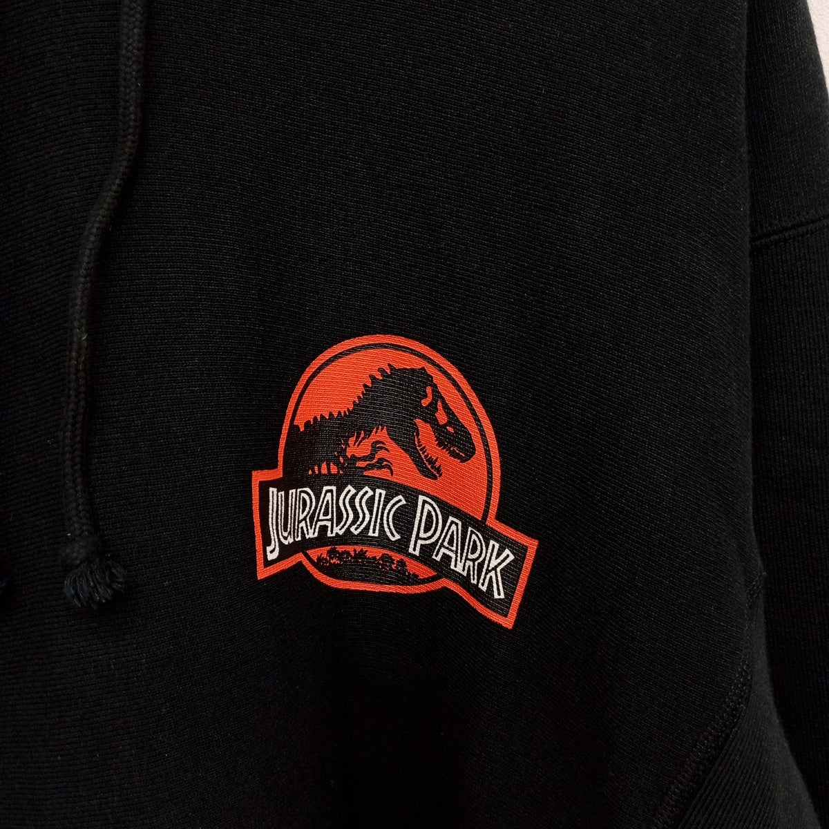 Champion×JURASSIC WORLD REVERSE WEAVEパーカー 古着・中古-7枚目のアイテム画像