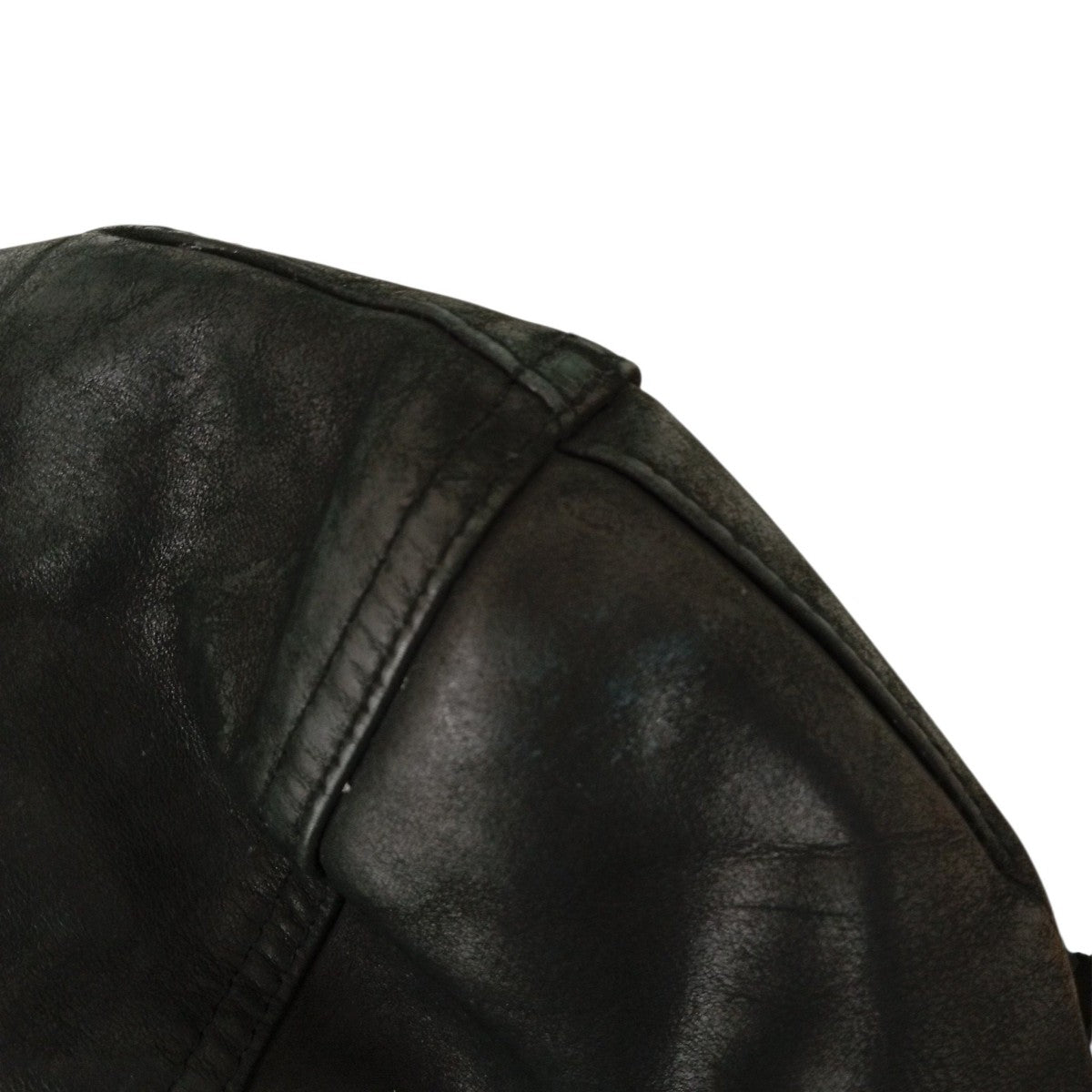 BALMAIN 15AWフォックスファーフーデットレザーライダースジャケットW5HC863D160F 古着・中古-9枚目のアイテム画像