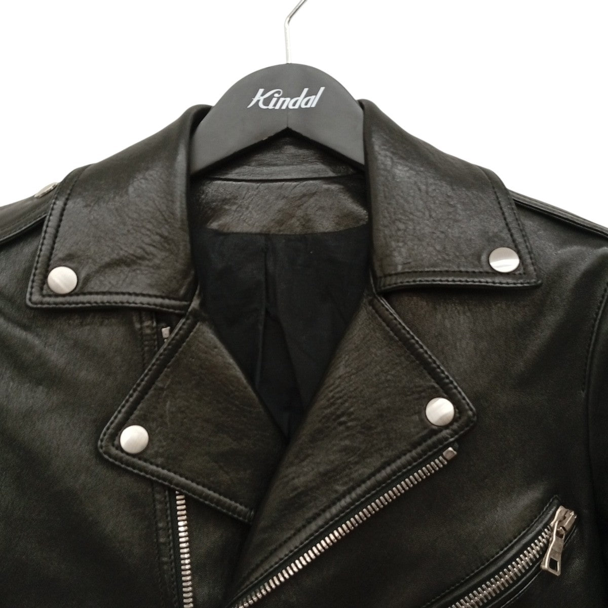 BALMAIN 18AWレザージャケットW8H2888P125 古着・中古-6枚目のアイテム画像
