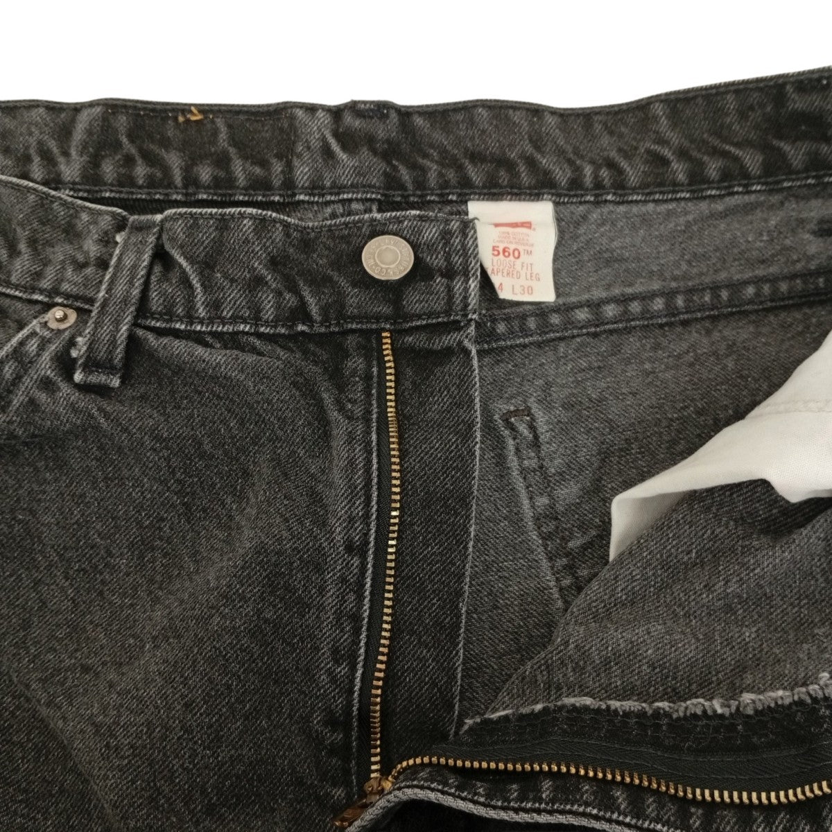 560 オレンジタブ USA製 LOOSE FIT RAPERED LEGデニムパンツ42560-4159