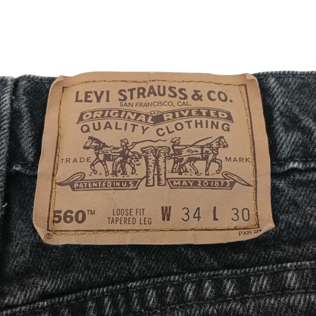 560 オレンジタブ USA製 LOOSE FIT RAPERED LEGデニムパンツ42560-4159